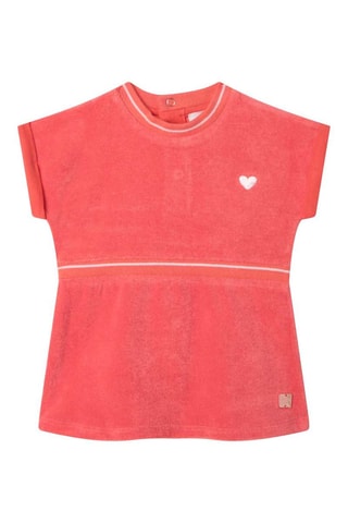 Biologisch Katoenen Jurk Rood - Carrément Beau