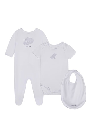 Biologisch Katoenen 3-Delige Set - Grijs - Carrément Beau