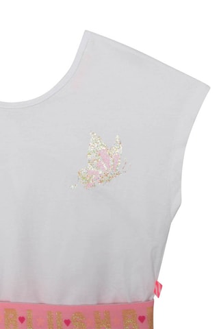 Plisséjurk Wit - Billieblush