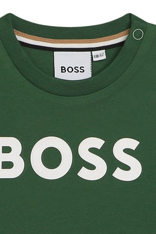 T-shirt - Groen - Boss