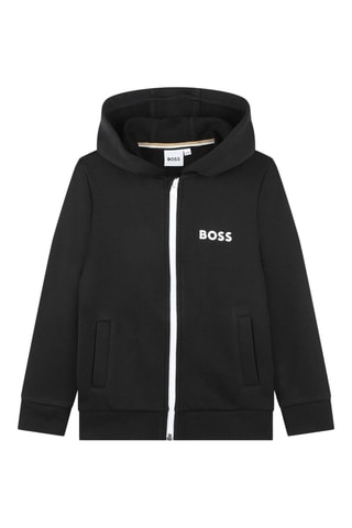 Sweater met Capuchon - Zwart - Boss