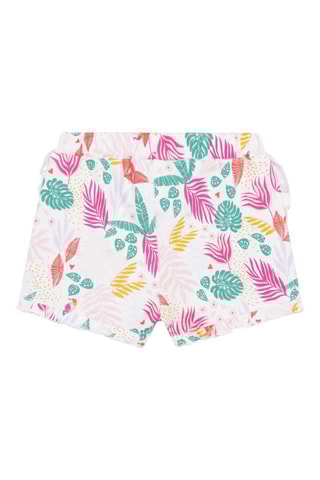 Short en coton biologique Blanc - Carrément Beau