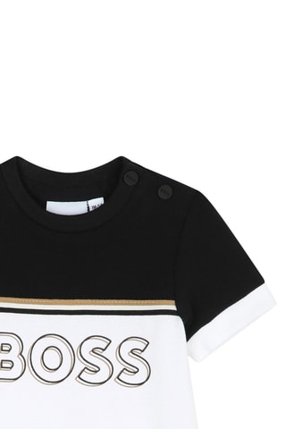 Jumpsuit - Zwart en Wit - Boss