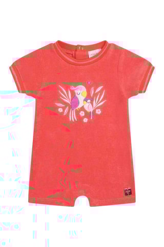 Biologisch Katoenen en Velours Pakje - Rood – Carrément Beau