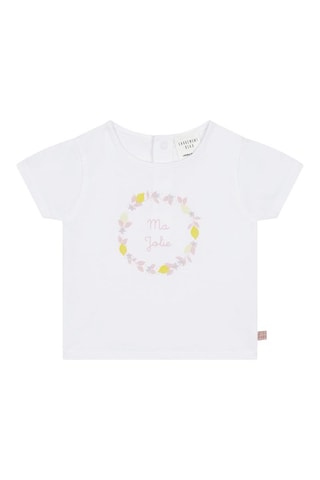 Biologisch Katoenen T-shirt Wit - Carrément Beau