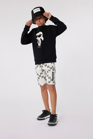 Biologisch Katoenen Sweater - Zwart