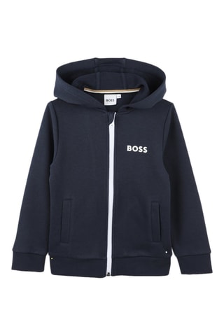 Sweater met Capuchon - Blauw - Boss