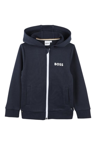 Sweater met Capuchon - Blauw - Boss