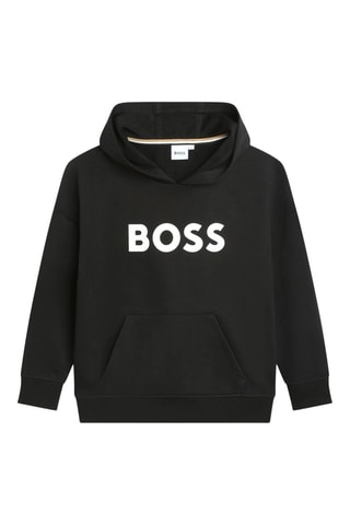 Sweater met Capuchon - Zwart - Boss