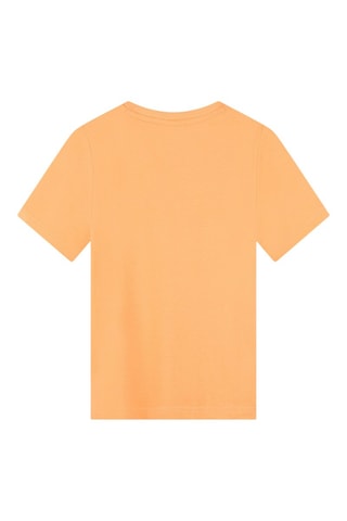 T-shirt Regular Fit - Oranje - Boss