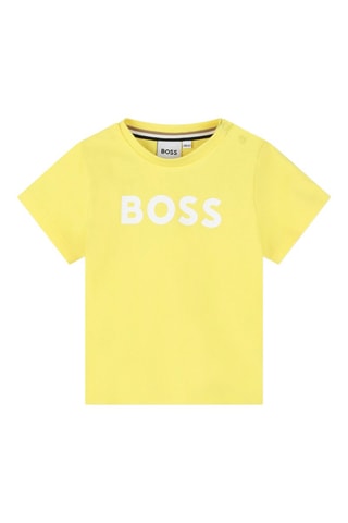 T-shirt - Geel - Boss