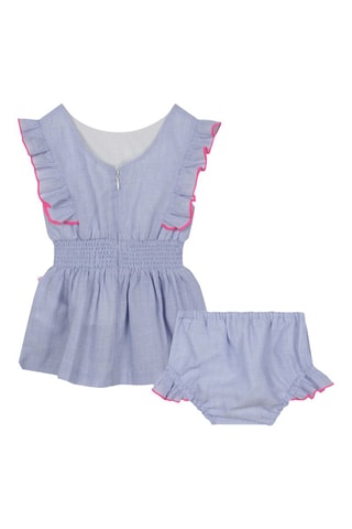 Jurk en Bloomer Lichtblauw - Billieblush