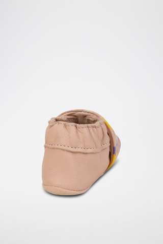 Lamsleren Pantoffels Zalmroze - Carrément Beau