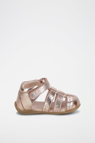 Lamsleren Sandalen Roségoudkleurig - Carrément Beau