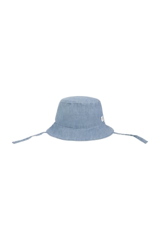 Biologisch Katoenen Denim Bobhoedje Marineblauw - Carrément Beau