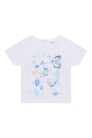 Biologisch Katoenen T-shirt Wit – Carrément Beau