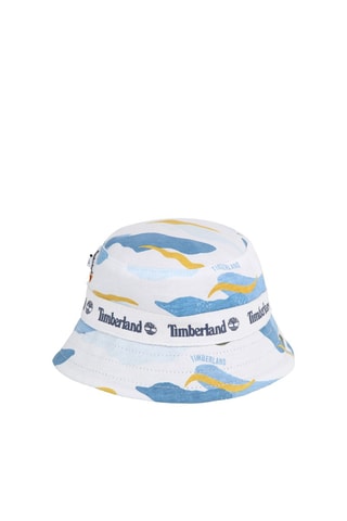 Dubbelzijdig bobhoedje - Blauw