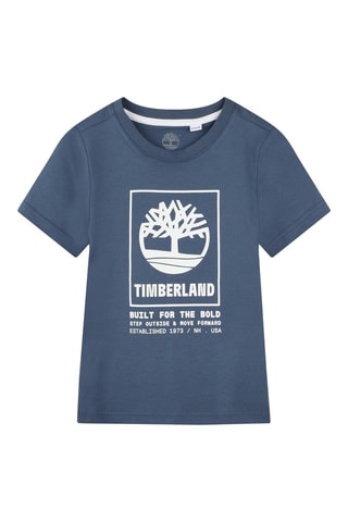 Biologisch Katoenen T-shirt - Marineblauw