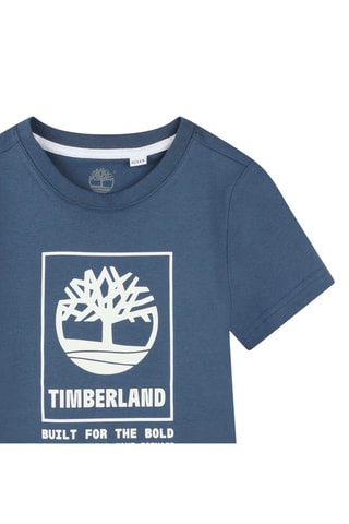 Biologisch Katoenen T-shirt - Marineblauw