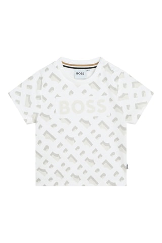 T-shirt - Wit - Boss