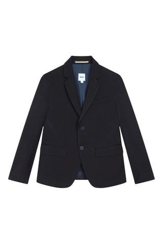 Wollen colbert Marineblauw