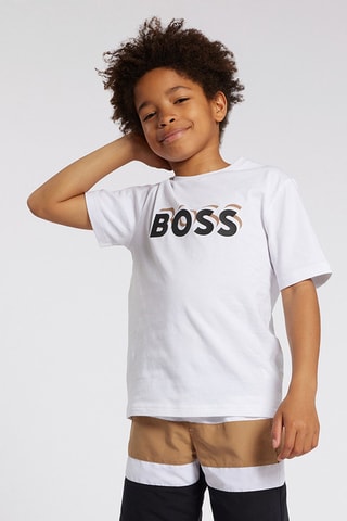 T-shirt - Wit - Boss
