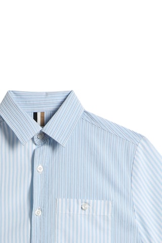 Overhemd - Blauw en Wit - Boss