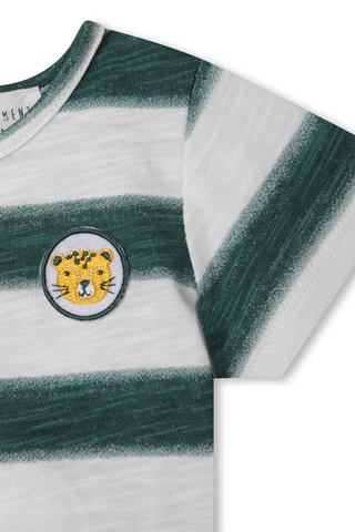 Biologisch Katoenen T-shirt Gemêleerd Lichtgrijs – Carrément Beau