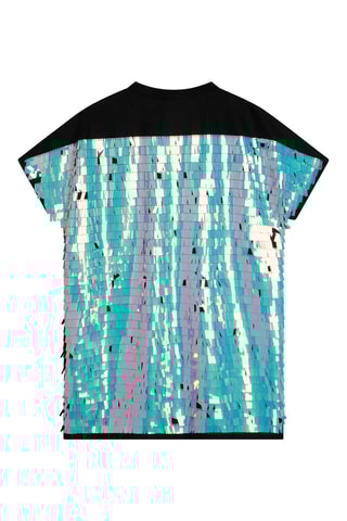 Jurk met Pailletten Zwart - DKNY