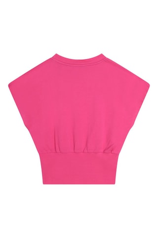 Biologisch Katoenen T-shirt Roze - DKNY