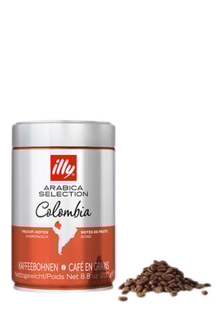 6 boîtes de café en grains Arabica Selection Colombia Illy - 250 g