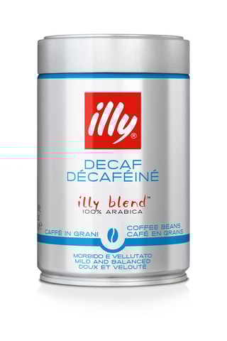 12 boîtes de café en grains Décaféiné Illy - 250 g