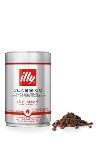 6 boîtes de café en grains Classico Illy - 250 g