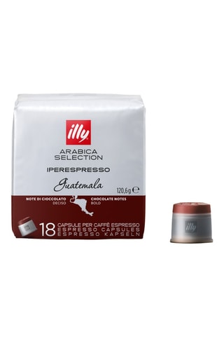 6 paquets de capsules Iperespresso Guatemala - 18 capsules