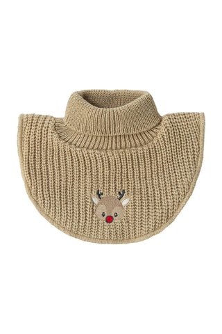 Col plastron - Beige