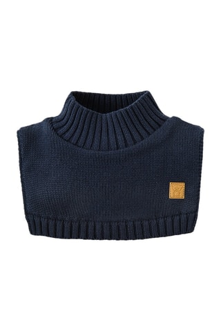 Col plastron - Bleu marine