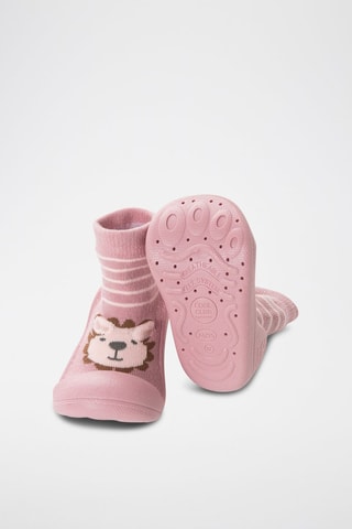 Chaussons-chaussettes - Rose