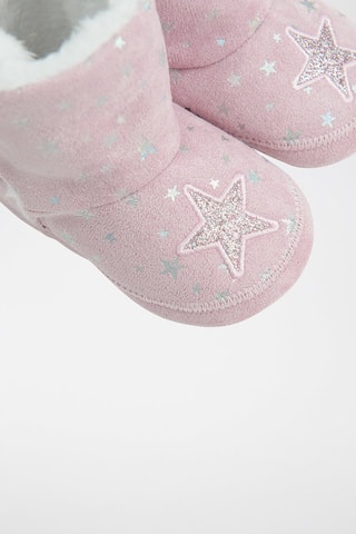 Chaussons fourrés - Rose