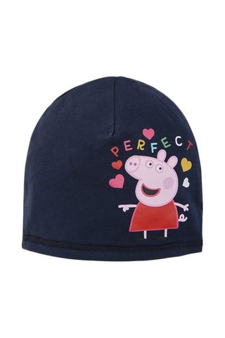 Bonnet Peppa Pig - Bleu marine