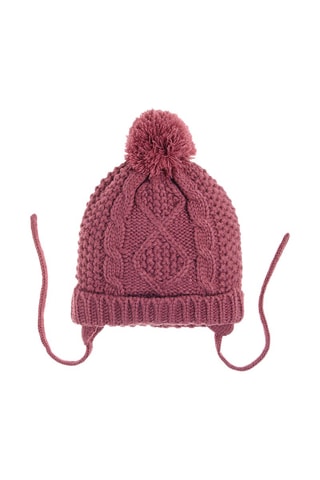 Bonnet aviateur Rose foncé