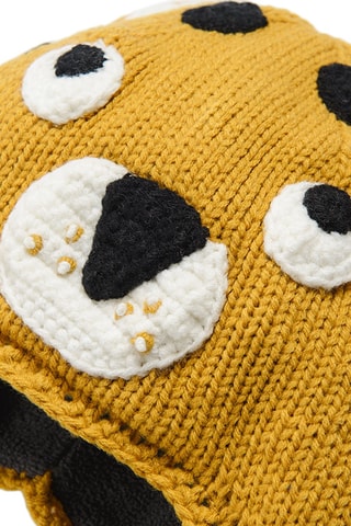 Bonnet aviateur Moutarde