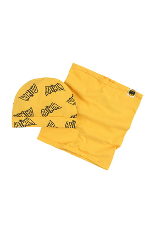 Bonnet et snood  Batman La Ligue des Justiciers DC Comics - Jaune