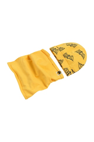 Bonnet et snood  Batman La Ligue des Justiciers DC Comics - Jaune