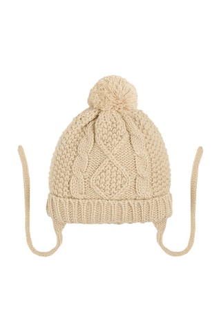 Bonnet aviateur Marron clair