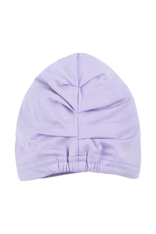 Bonnet et bandana Mauve