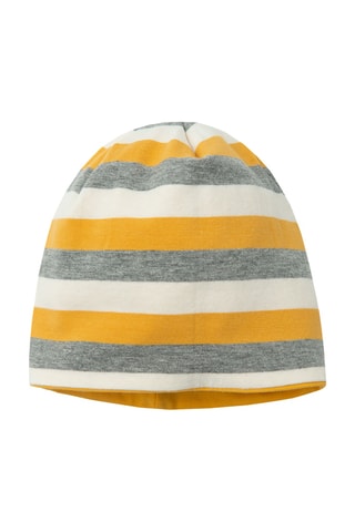 Bonnet réversible - Jaune