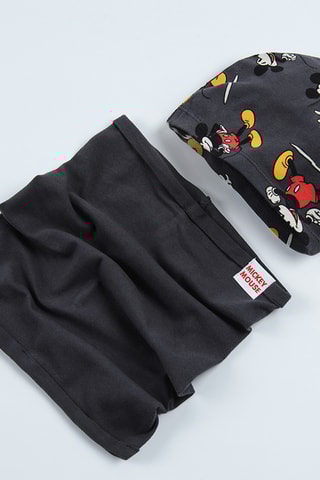Bonnet et snood Mickey Disney - Noir