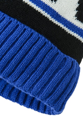 Bonnet à pompon Nasa - Bleu roi