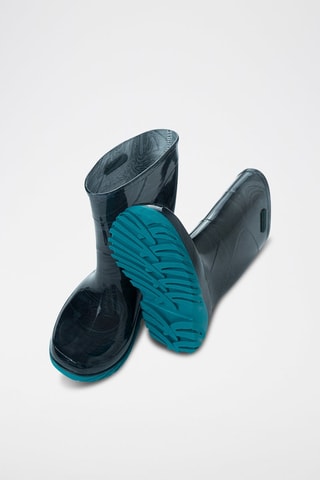 Bottes de pluie tie and dye Bleu