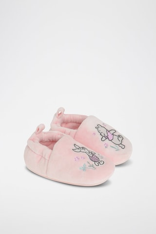 Pantoufles Winnie l'Ourson et Porcinet Winnie l'Ourson Disney - Rose poudré